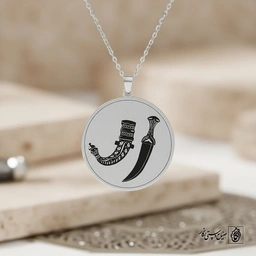 گردنبند خنجر یمن کد 60468