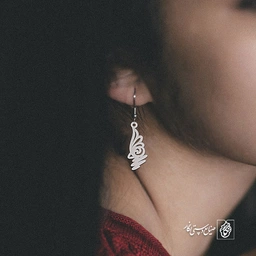 گوشواره طرح اسلیمی کد 1437