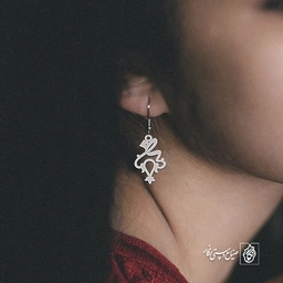 گوشواره طرح اسلیمی کد 1439