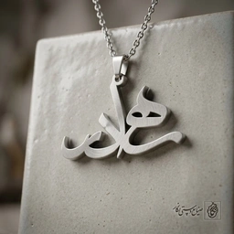 گردنبند اسم بهادر فارسی مدرن کد 7260