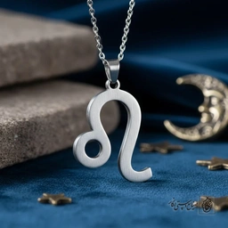 گردنبند نماد ماه تولد لئو (اسد) کد 7283