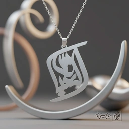 گردنبند مذهبی طرح عباس (ع) کد 7373