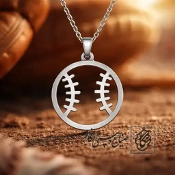 گردنبند نماد توپ تنیس کد 9752