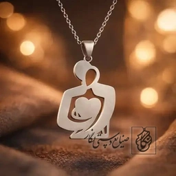 گردنبند نماد عشق و قلب کد 9780