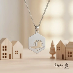گردنبند نماد خانه در شش‌ضلعی کد 9811