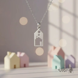 گردنبند خانه در کادر عمودی (تگ) کد 9822
