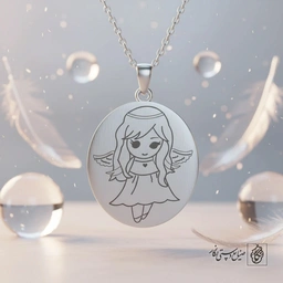 گردنبند فرشته مهربان کد 60224