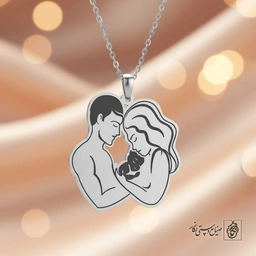 گردنبند نمادین مهر مادری کد 60325