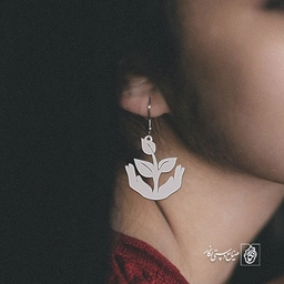 گوشواره برگ در دست کد 289