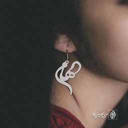 گوشواره اسم الهام کد 2166
