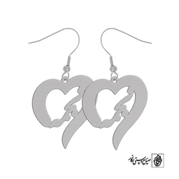 گوشواره اسم نجمه کد 2423