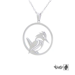 پلاک آویز پرنده فانتزی کد 499
