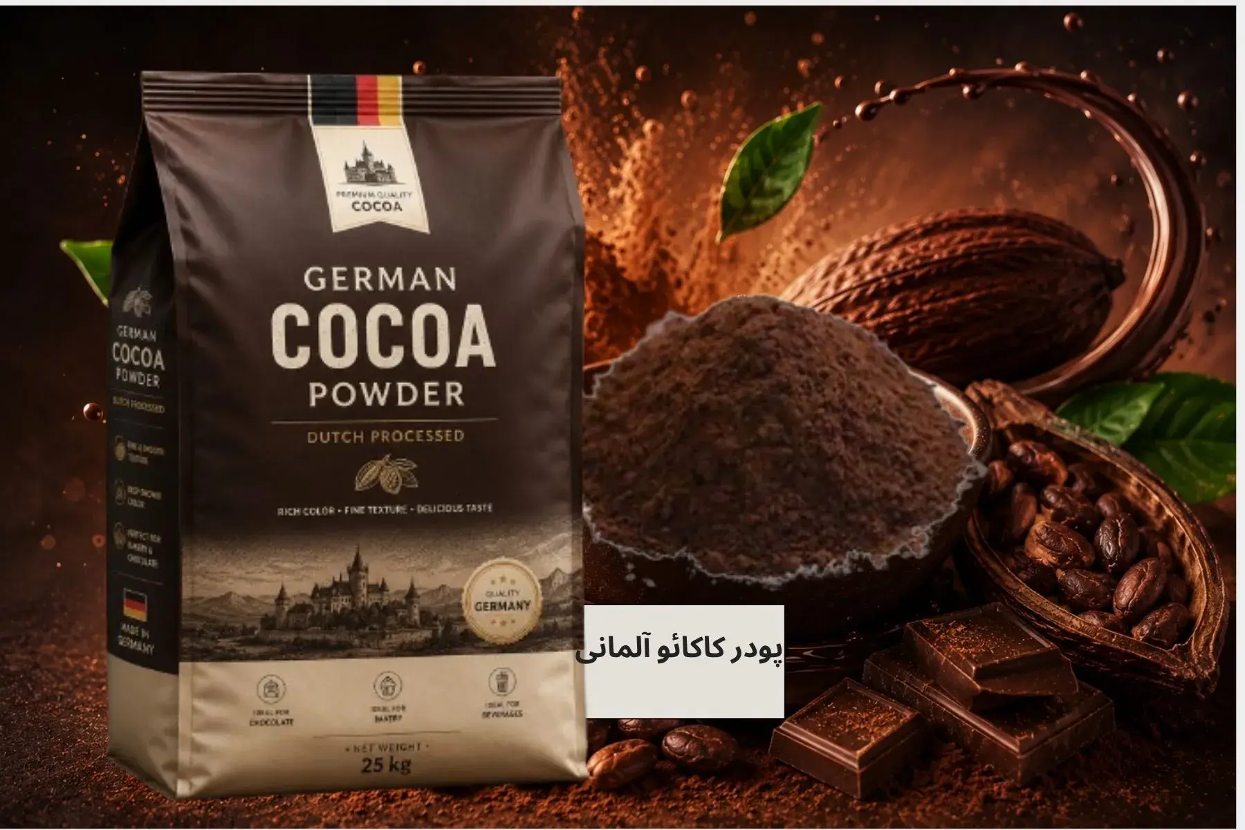 پودر کاکائو آلمانی