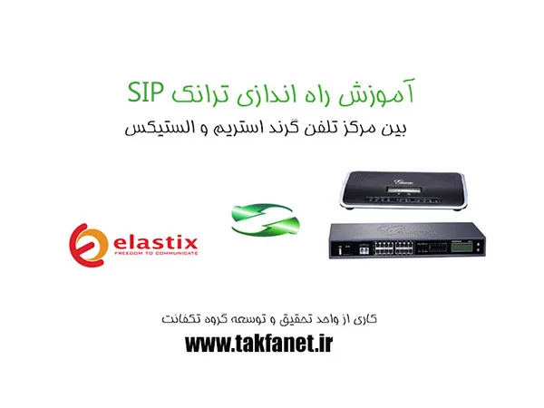 ویدئو: آموزش نحوه ایجاد ترانک SIP بین گرنداستریم و الستیکس